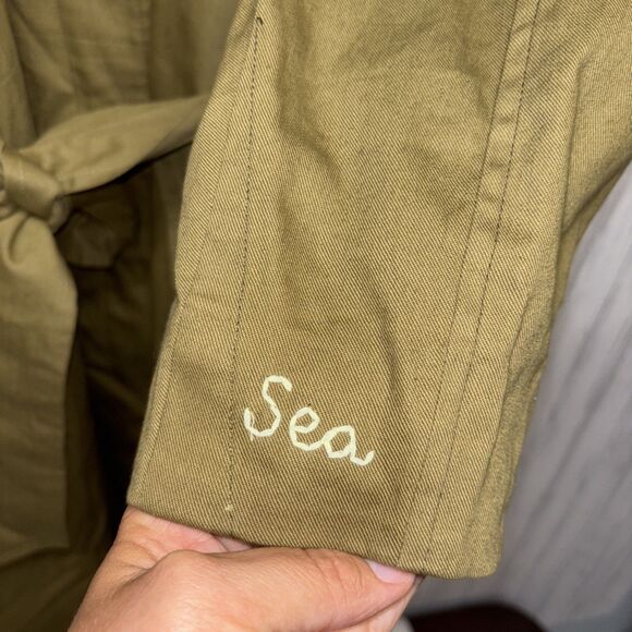 Womens Size XL SEA New York Trench Coat - Picture 3 of 11